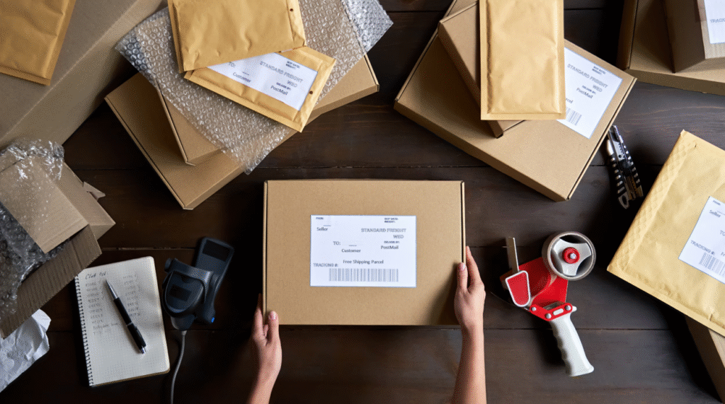 packaging in online stores