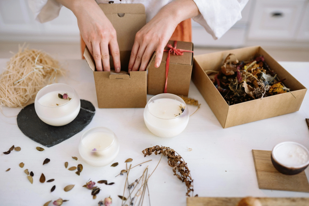 Creative Custom Candle Packaging